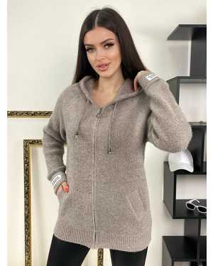 КАРДИГАН ТКАНЬ 48% CASHMERE, 29% WOOL, 18% COTTON, 5% ELASTANE