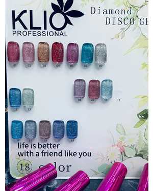 ГЕЛЬ-ЛАК DISCO GEL СВЕТООТРАЖАЮЩИЙ 15МЛ