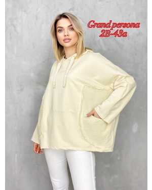 Женская кофта. Ткань : Трикотаж, хлопок Размер: 3XL(52-54-56),4XL(56-58-60),5XL(60-62-64),6XL(64-66-68)