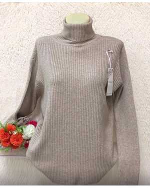 ВОДОЛАЗКА ТКАНЬ 48% CASHMERE, 29% WOOL, 18% COTTON, 5% ELASTANE