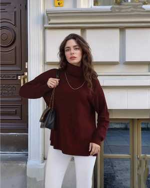 СВИТЕР ТКАНЬ 48% CASHMERE, 29% WOOL, 18% COTTON, 5% ELASTANE