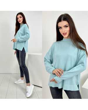 СВИТЕР ТКАНЬ 48% CASHMERE, 29% WOOL, 18% COTTON, 5% ELASTANE