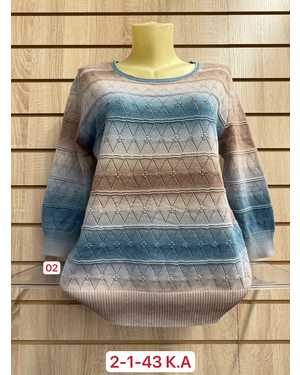 КОФТА БОЛЬШЕМЕРЯТ ТКАНЬ 70% COTTON, 10% WOOL, 15% ELASTANE, 5% CASHMERA