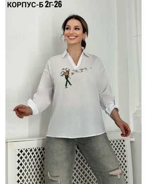 РУБАШКА В РАЗМЕР ТКАНЬ ШТАПЕЛЬ В РАЗМЕР XS S M L XL /48 50 52 54 56