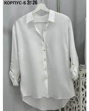 РУБАШКА В РАЗМЕР ТКАНЬ ШТАПЕЛЬ В РАЗМЕР XS S M L XL /48 50 52 54 56