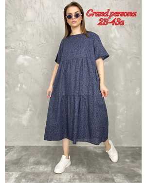 Женское платье. Ткань лен ( с карманами) Размер: 3XL(50-52-54),4XL(52-54-56),5XL(54-56-58),6XL(56-58-60)