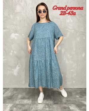 Женское платье. Ткань лен ( с карманами) Размер: 3XL(50-52-54),4XL(52-54-56),5XL(54-56-58),6XL(56-58-60)