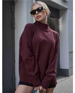СВИТЕР ТКАНЬ 48% CASHMERE, 29% WOOL, 18% COTTON, 5% ELASTANE