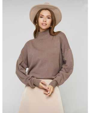 СВИТЕР ТКАНЬ 48% CASHMERE, 29% WOOL, 18% COTTON, 5% ELASTANE
