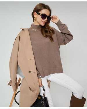 СВИТЕР ТКАНЬ 48% CASHMERE, 29% WOOL, 18% COTTON, 5% ELASTANE