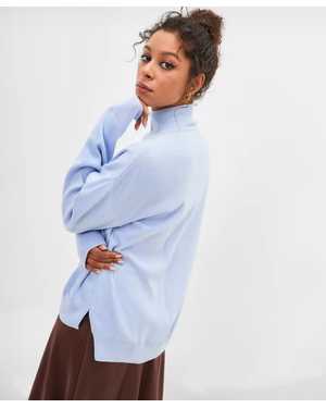 СВИТЕР ТКАНЬ 48% CASHMERE, 29% WOOL, 18% COTTON, 5% ELASTANE