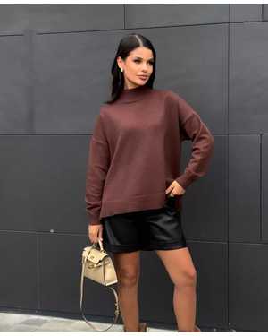 СВИТЕР ТКАНЬ 48% CASHMERE, 29% WOOL, 18% COTTON, 5% ELASTANE