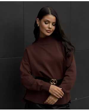 СВИТЕР ТКАНЬ 48% CASHMERE, 29% WOOL, 18% COTTON, 5% ELASTANE
