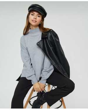 СВИТЕР ТКАНЬ 48% CASHMERE, 29% WOOL, 18% COTTON, 5% ELASTANE