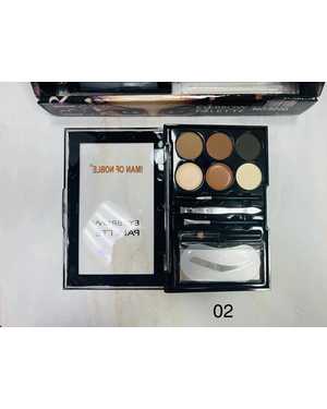 Палетка для архитектуры бровей USHAUS EYEBROW PALETTE - 6 оттенков