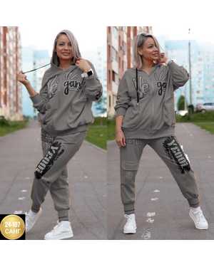 ЖЕНСКИЙ КОСТЮМ ДВОЙКА ТКАНЬ ДВУНИТКА