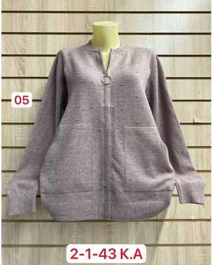 КАРДИГАН ТКАНЬ 45% COTTON, 35% CASHMERE, 10% ANGORA, 10% ELASTANE