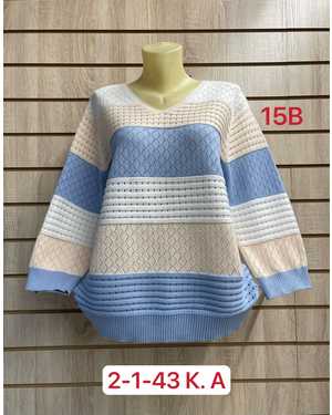 СВИТЕР ТКАНЬ 65% COTTON, 35% POLYESTER