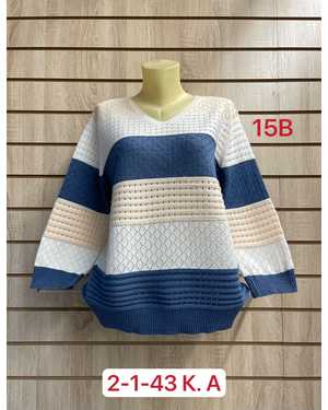 СВИТЕР ТКАНЬ 65% COTTON, 35% POLYESTER