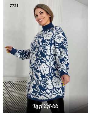 ТУНИКА ТКАНЬ ХЛОПОК, АЛЬПАКА (60% COTTON, 10% VISCOSE, 30% WOOL)