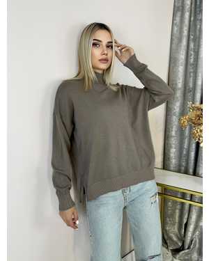 СВИТЕР ТКАНЬ 48% CASHMERE, 29% WOOL, 18% COTTON, 5% ELASTANE