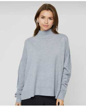 СВИТЕР ТКАНЬ 48% CASHMERE, 29% WOOL, 18% COTTON, 5% ELASTANE