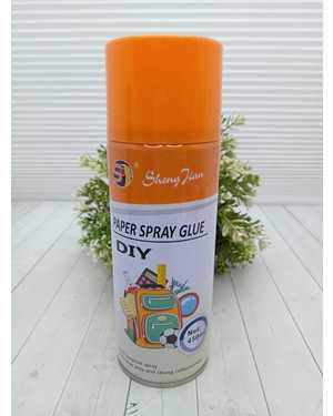 Аэрозольный клей Для бумаги и тонкого дерева 450 ml
