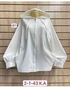 КОФТА ТКАНЬ 95% COTTON, 5% SPANDEX