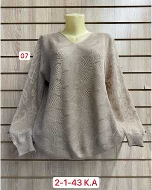 КОФТА ТКАНЬ 45% COTTON, 35% CASHMERE, 10% ANGORA, 10% ELASTANE