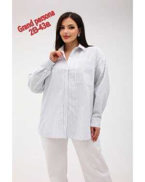 Женская рубашка. Ткань: Хлопок Размер XL-46-48-50 , XXL-52-54-56, XXXL-58-60-62