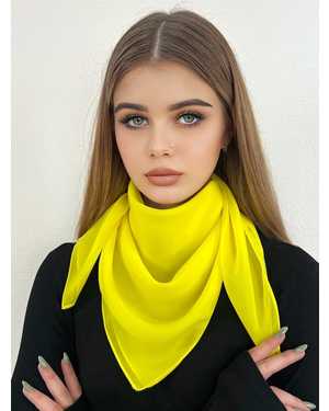 ПЛАТОК СОСТАВ: 100% CHIFFON РАЗМЕР: 70*70 CM