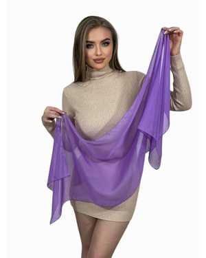 ШАРФ СОСТАВ: 100% CHIFFON РАЗМЕР: 55*165 CM
