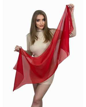 ШАРФ СОСТАВ: 100% CHIFFON РАЗМЕР: 55*165 CM