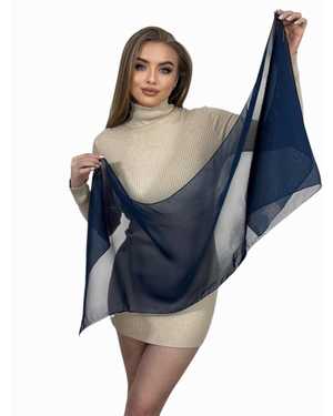 ШАРФ СОСТАВ: 100% CHIFFON РАЗМЕР: 55*165 CM