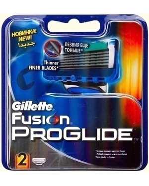 Сменные кассеты Gillette Fusion PROGLIDE 2 шт