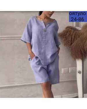 ЖЕНСКИЙ КОСТЮМ ТКАНЬ ЛИЁН