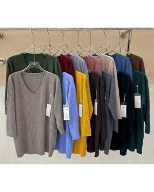 КОФТА ТКАНЬ 45% COTTON, 40% CASHMERE, 15% ELASTANE