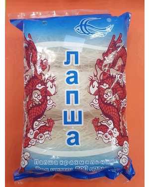 Китайская Лапша Фунчоза Крахмальная 500гр