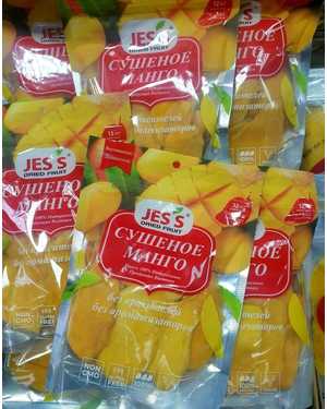 МАНГО Джесс БЕЗ САХАРА JESS Вьетнам 500гр