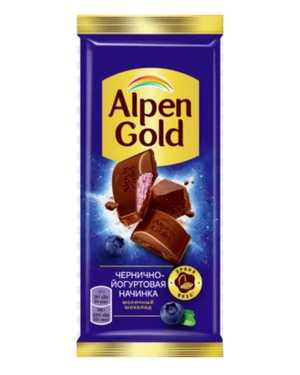Молочный шоколад Алпен голд: Alpen Gold 80-90г