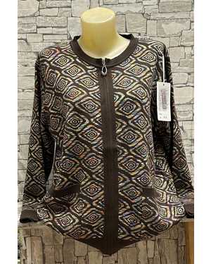 КАРДИГАН ТКАНЬ 48% CASHMERE, 29% WOOL, 18% COTTON, 5% ELASTANE