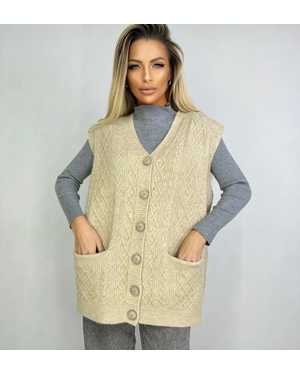 КАРДИГАН ТКАНЬ 48% CASHMERE, 29% WOOL, 18% COTTON, 5% ELASTANE