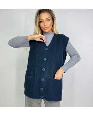 КАРДИГАН ТКАНЬ 48% CASHMERE, 29% WOOL, 18% COTTON, 5% ELASTANE