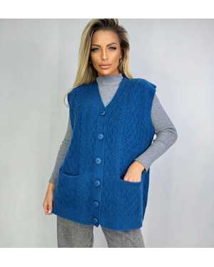 КАРДИГАН ТКАНЬ 48% CASHMERE, 29% WOOL, 18% COTTON, 5% ELASTANE