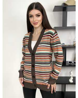 КАРДИГАН ТКАНЬ 48% CASHMERE, 29% WOOL, 18% COTTON, 5% ELASTANE
