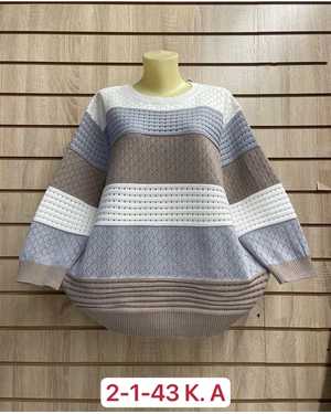СВИТЕР ТКАНЬ 65% COTTON, 35% POLYESTER