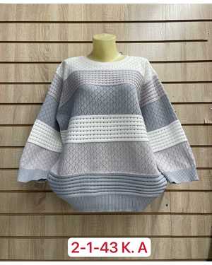СВИТЕР ТКАНЬ 65% COTTON, 35% POLYESTER