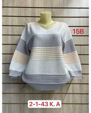СВИТЕР ТКАНЬ 65% COTTON, 35% POLYESTER