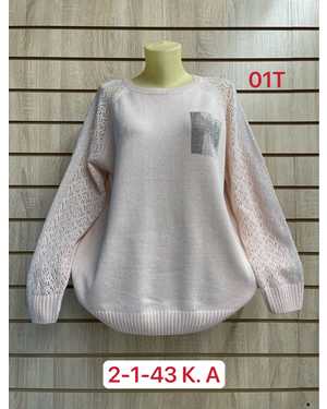 СВИТЕР ТКАНЬ 65% COTTON, 35% POLYESTER