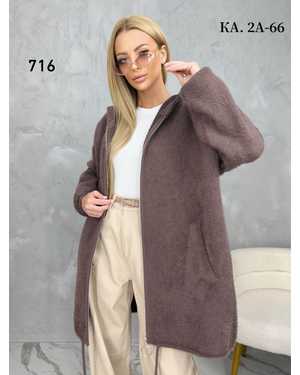 КАРДИГАН ТКАНЬ АЛЬПАКА, 60% COTTON, 30% WOOL, 10% VISCOSE